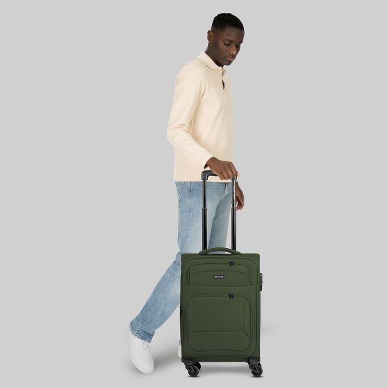 Smartbox Edition 04 4 kółka Walizka kabinowy 55 cm z plisą rozprężną