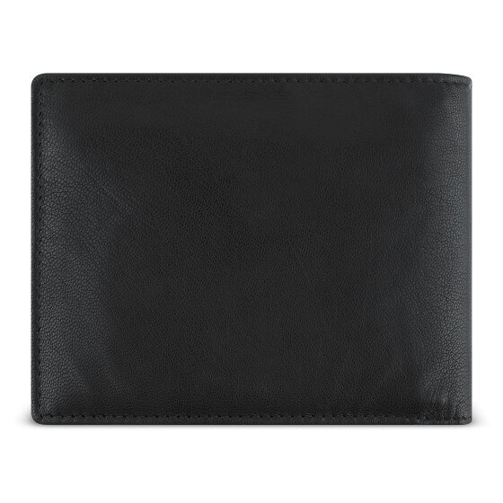 bugatti Black Magic Portfel Ochrona RFID Skórzany 11.5 cm