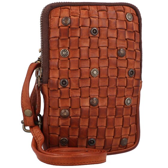 Harbour 2nd Skórzane etui na telefon komórkowy Soft Weaving 11 cm