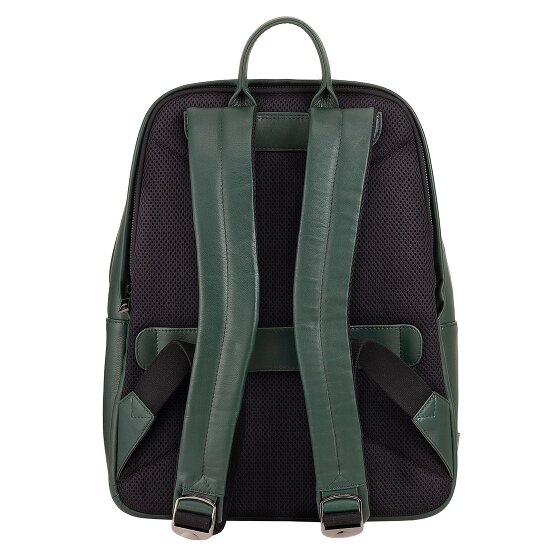 DuDu New York Plecak Skórzany 41 cm Komora na laptopa