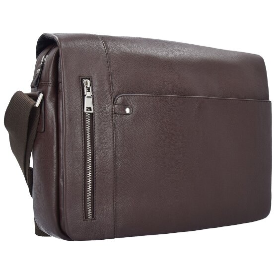 Esquire Sydney Messenger Leather 40 cm przegroda na laptopa