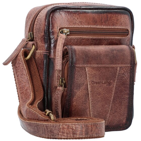 Greenland Nature Mascu & Line Torba na ramię Skórzany 20 cm