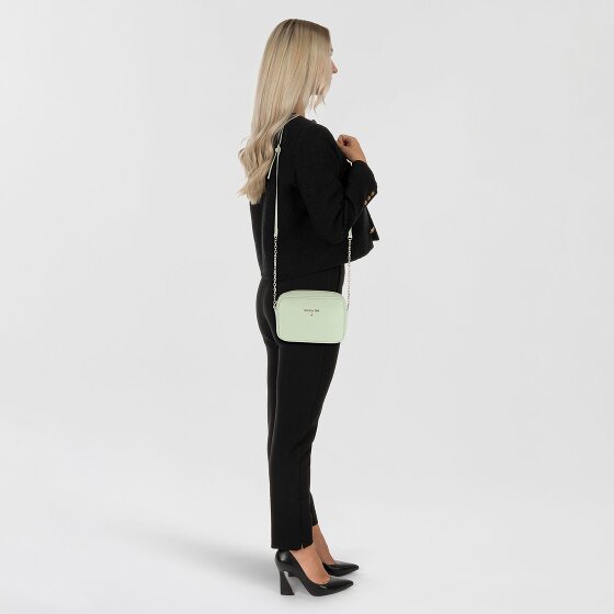 Patrizia Pepe Torba na ramię skórzana 20 cm