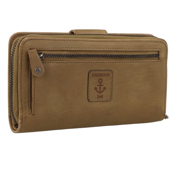 Harbour 2nd Anchor Love Felina Portfel Ochrona RFID Skórzany 19 cm