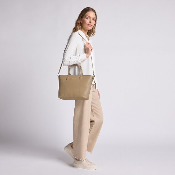 Lazarotti Bologna Leather Shopper Bag Skórzany 31 cm