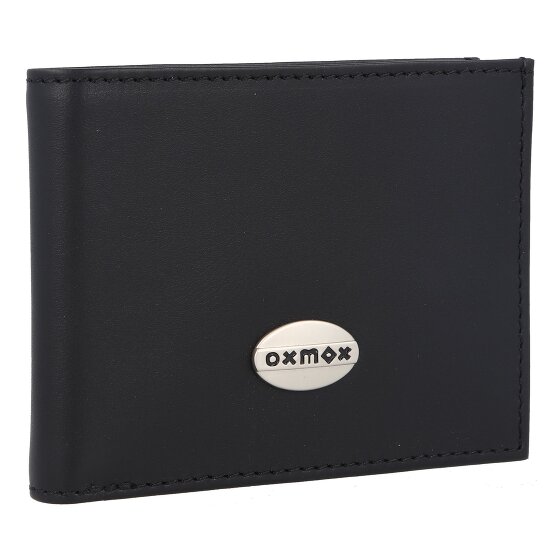 oxmox Leather Portfel Ochrona RFID Skórzany 10.5 cm