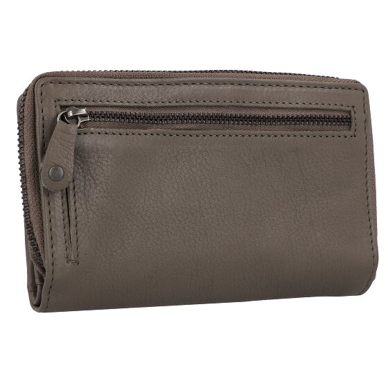 Harbour 2nd Belana Portfel Ochrona RFID Skórzany 16 cm