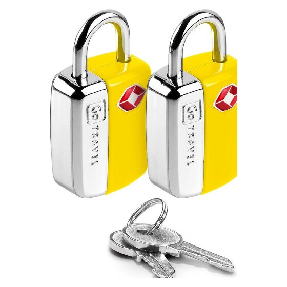 Go Travel Akcesoria bagażowe Zamki bagażowe TSA zestaw 2 szt.