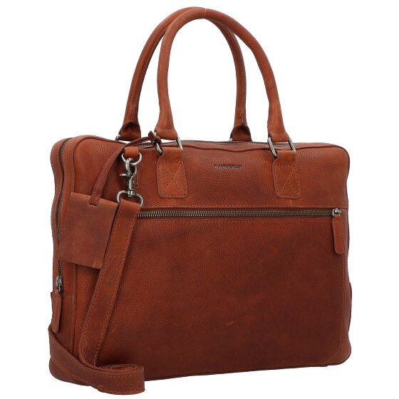 Burkely Antique Avery Briefcase Leather 38 cm Komora na laptopa