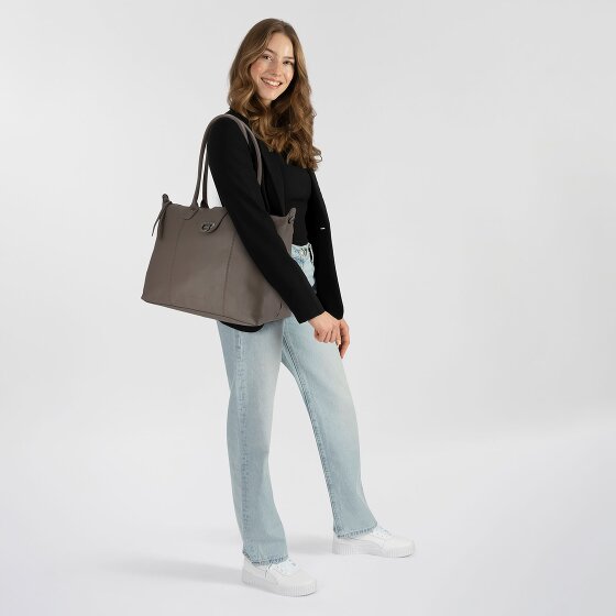 Harbour 2nd Just Pure Malin Shopper Bag Skórzany 40 cm