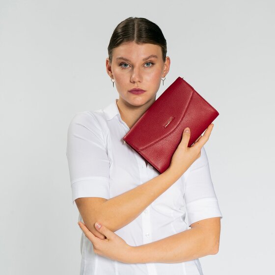 Lazarotti Bologna Leather Kopertówka Skórzany 23 cm