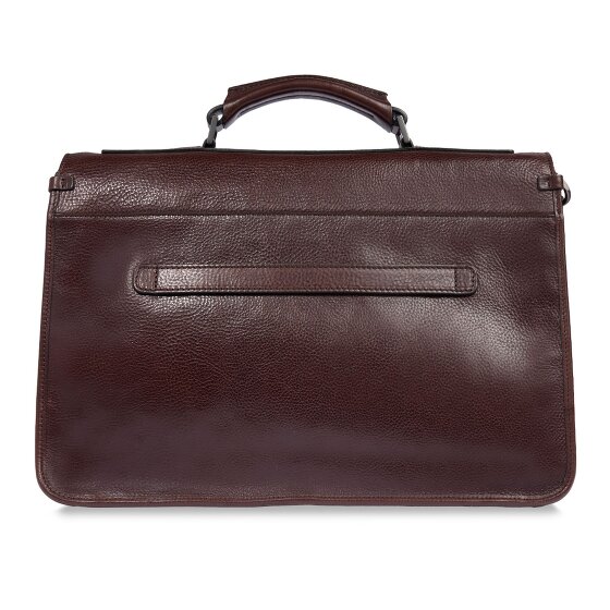 The Bridge Isaia Briefcase Messenger Skórzany 43 cm Komora na laptopa