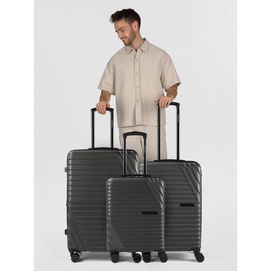 Cocoono Larnaka 4 kółka Zestaw walizek 3-części z plisą rozprężną