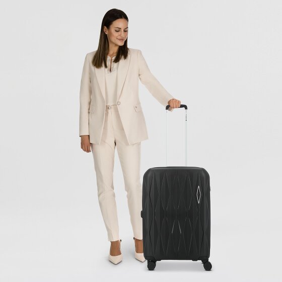 Gabol Infinity 4 kółka Walizka 66 cm z plisą rozprężną