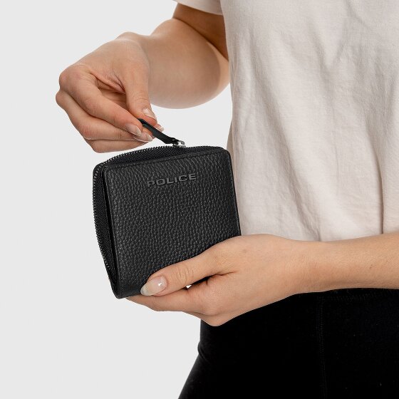 Police Portfel Skórzany 10 cm