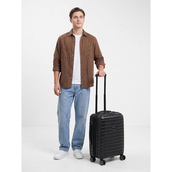 Delsey Paris Shadow 5.0 4 kółka Walizka kabinowa 55 cm z funkcją poszerzenia