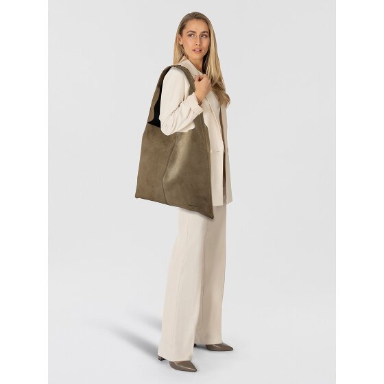 Patrizia Pepe Never Complete Shopper Bag Skórzany 43 cm