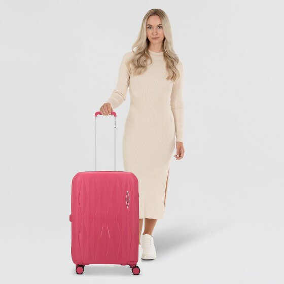 Gabol Infinity 4 kółka Walizka 66 cm z plisą rozprężną