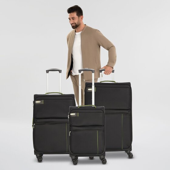 d&n Travel Line 6704 Zestaw walizek na 4 kółkach 3szt.