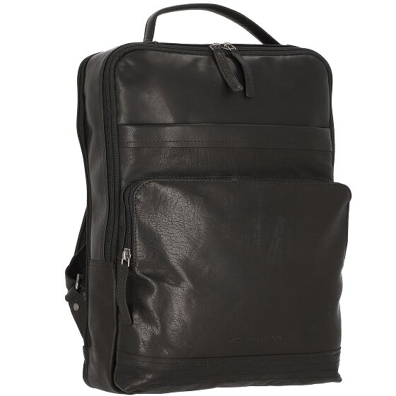 Spikes & Sparrow Bronco Plecak skórzany 40 cm Komora na laptopa