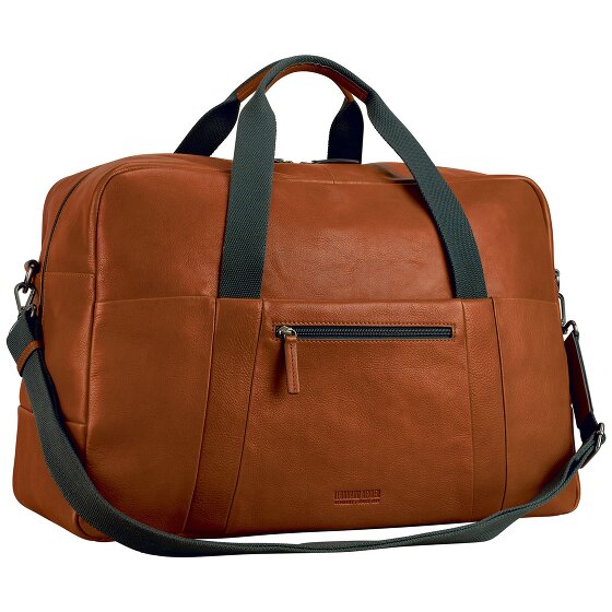 Leonhard Heyden Hamburg Torba podróżna Weekender Skórzany 52 cm