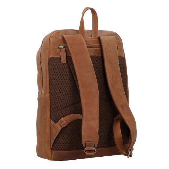 Plevier Urban Plecak Skórzany 43 cm Komora na laptopa