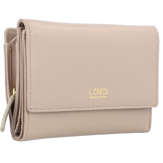 L.Credi Evelyn Portfel Ochrona RFID Skóra 14.5 cm
