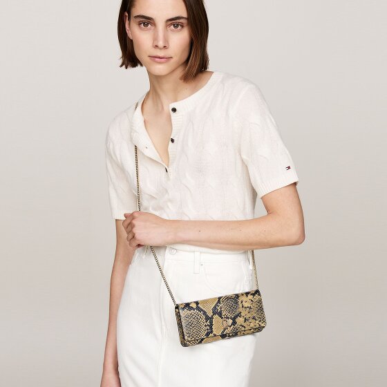 Tommy Hilfiger Luxe Leather Kopertówka Skórzany 19.5 cm