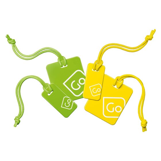 Go Travel Zestaw znaczników adresowych 4 szt.