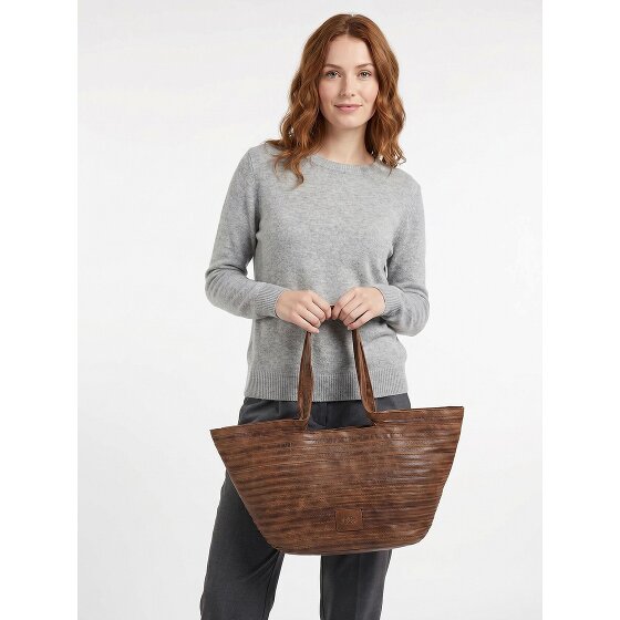 FredsBruder Layer Shopper Bag Skórzany 50 cm