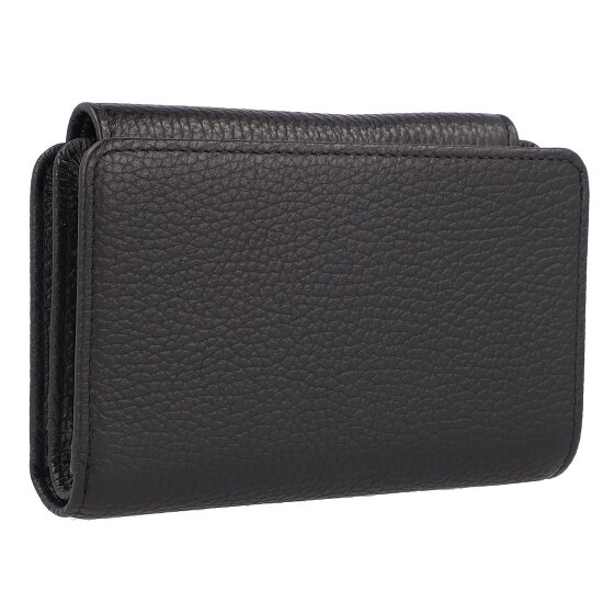 AIGNER Portfel Ochrona RFID Skórzany 14 cm