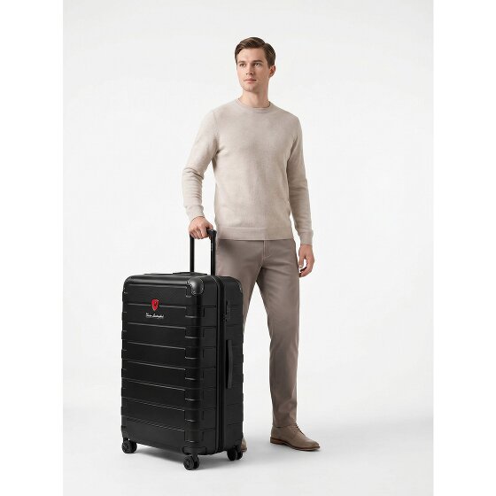 Tonino Lamborghini Wózek 4-kołowy Milano XL 83 cm rozmiar specjalny z elastyczną fałdą
