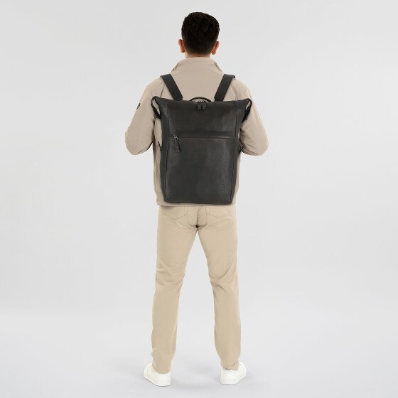 Harold's Country Scraper Plecak Skórzany 36 cm Komora na laptopa