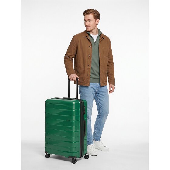 Bergpfeil Travel 4 kółka Walizka L 75 cm z funkcją poszerzenia