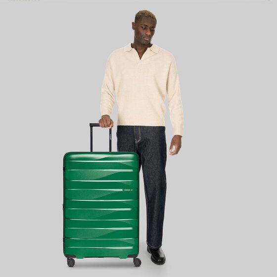 Bergpfeil Wózek podróżny 4-kołowy L 75 cm z plisą rozporową