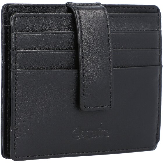 Esquire Skórzane etui na karty kredytowe Oslo RFID 9,5 cm