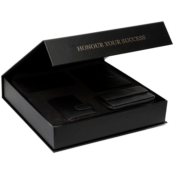 The Chesterfield Brand 4-częściowy zestaw upominkowy ze skóry 7 cm