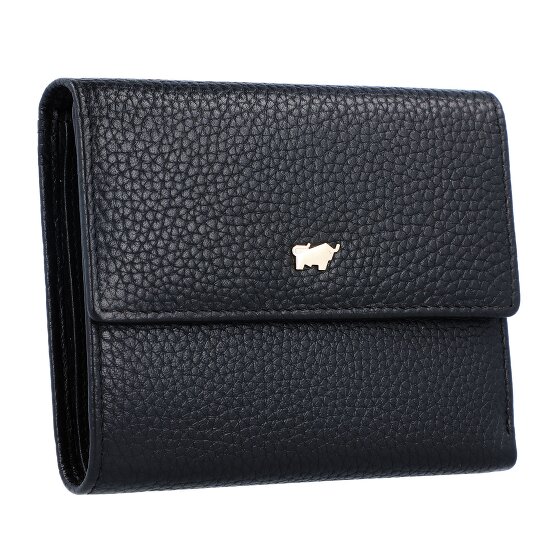 Braun Büffel Asti Portfel Ochrona RFID Skóra 12 cm