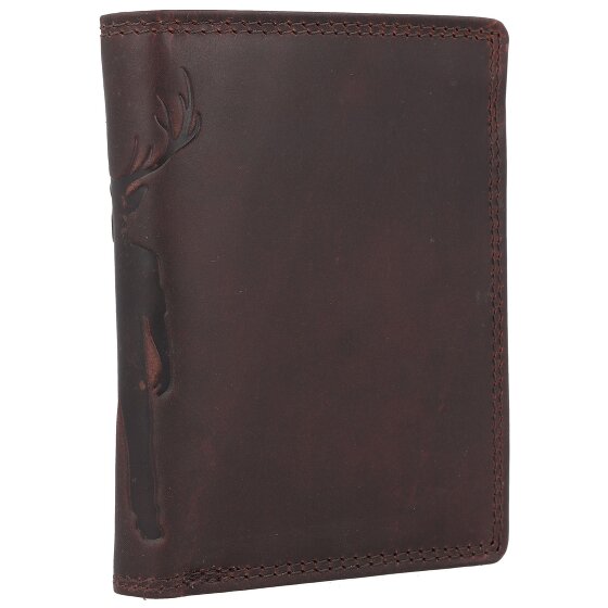 Jack Kinsky Monterey Portfel Ochrona RFID Skórzany 9.5 cm