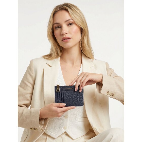 Lazarotti Skórzane etui na klucze Bologna Skórzane etui na klucze 11,5 cm z przegródką na przywieszkę powietrzną