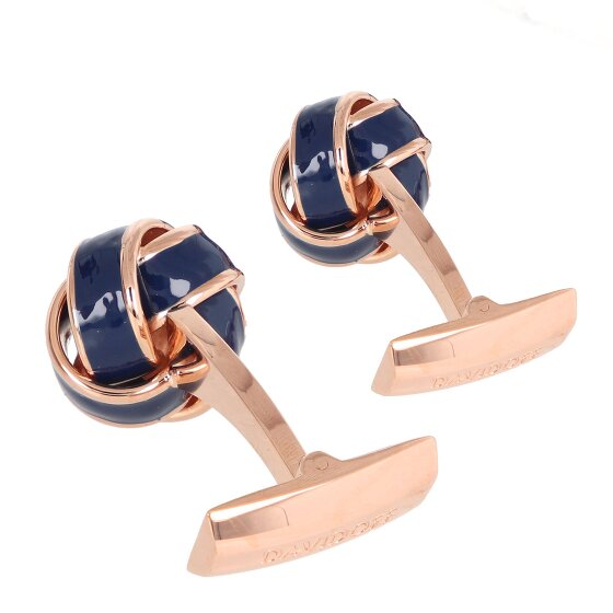 Davidoff Essentials Spinki do mankietów Brass 1.5 cm