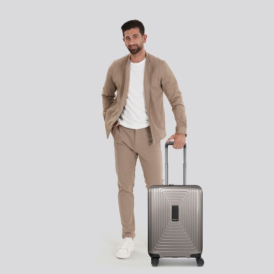 Redolz Essentials 14 4 kółka Walizka kabinowy 55 cm z plisą rozprężną