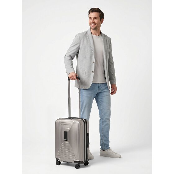 Redolz Essentials 14 4 kółka Walizka kabinowa 55 cm z funkcją poszerzenia