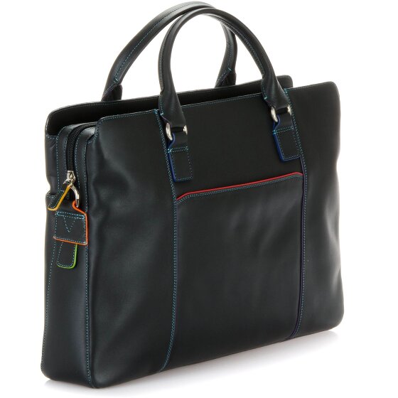 Mywalit Teczka skórzana 40 cm przegroda na laptopa