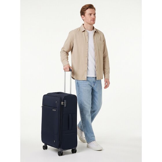 Samsonite Base Boost 4 kółka Walizka 66 cm z funkcją poszerzenia