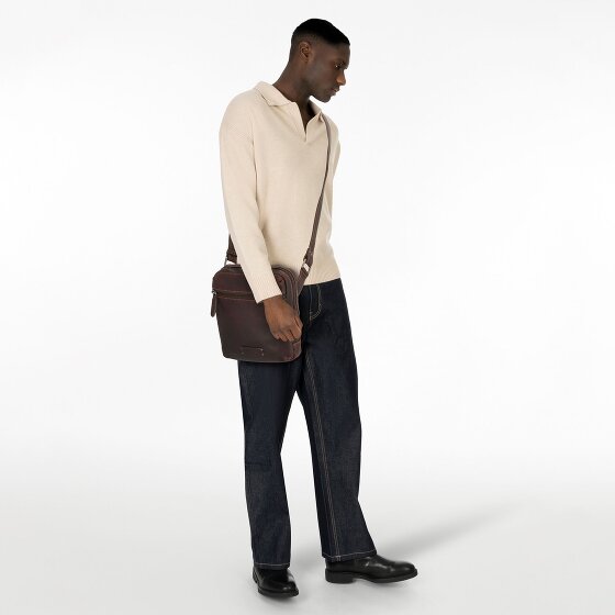 Jack Kinsky Porto Torba na ramię Skórzany 20 cm