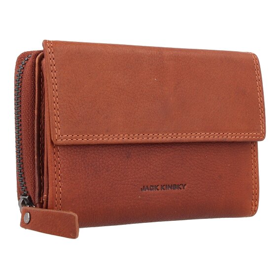 Jack Kinsky Montreal Portfel Ochrona RFID Skórzany 13.5 cm