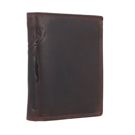 Jack Kinsky Monterey Portfel Ochrona RFID Skórzany 10.5 cm