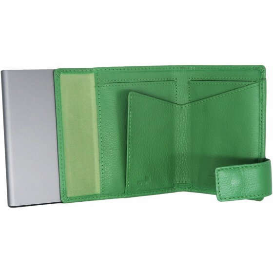 SecWal Etui na karty kredytowe SecWal 2 Skórzany portfel RFID 9 cm