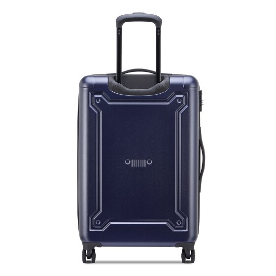 Jeep JH004C 4 kółka Walizka 68 cm z plisą rozprężną